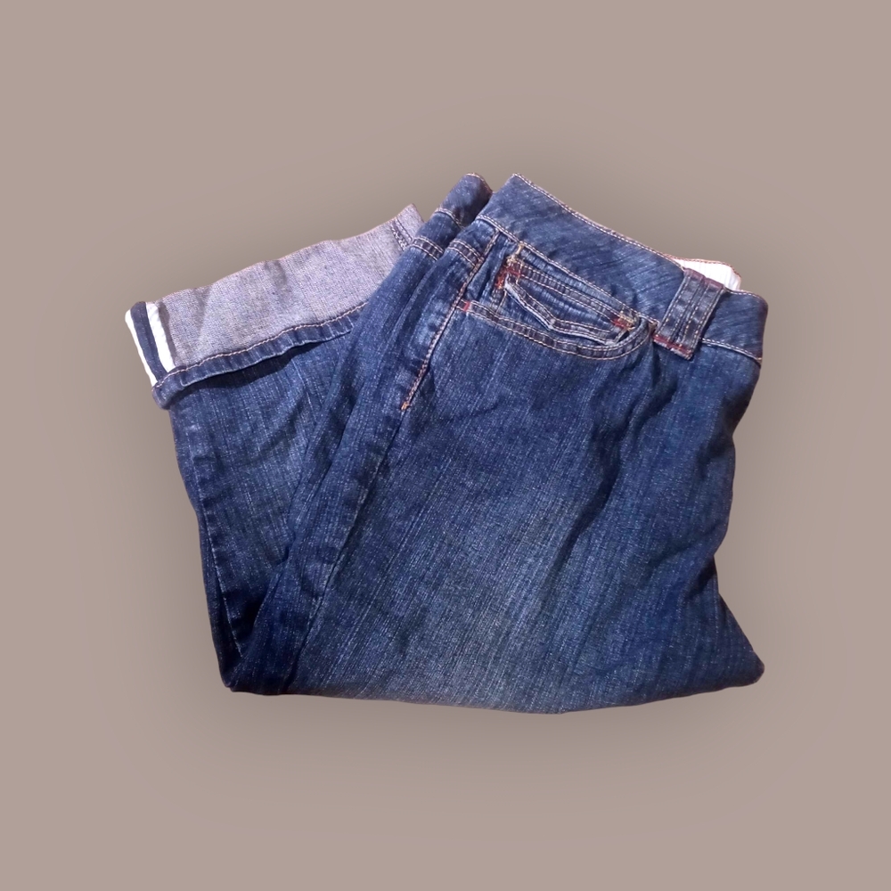 St Johns Bay 14 petite stretch denim capris